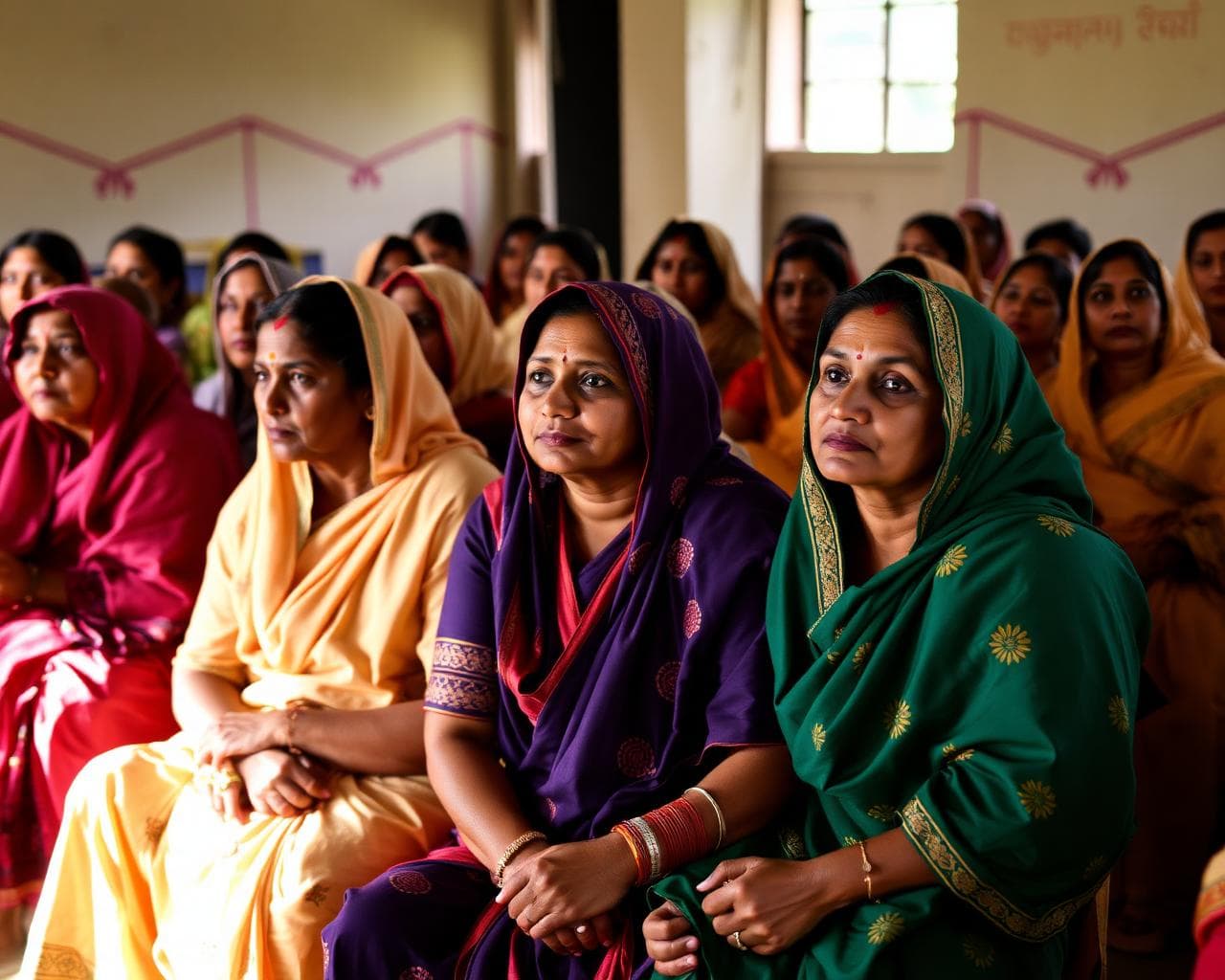 Women's Hygiene — V Devi Foundation (VDevi) program: Menstrual health workshops and sanitary kit distribution across underserved Delhi communities.